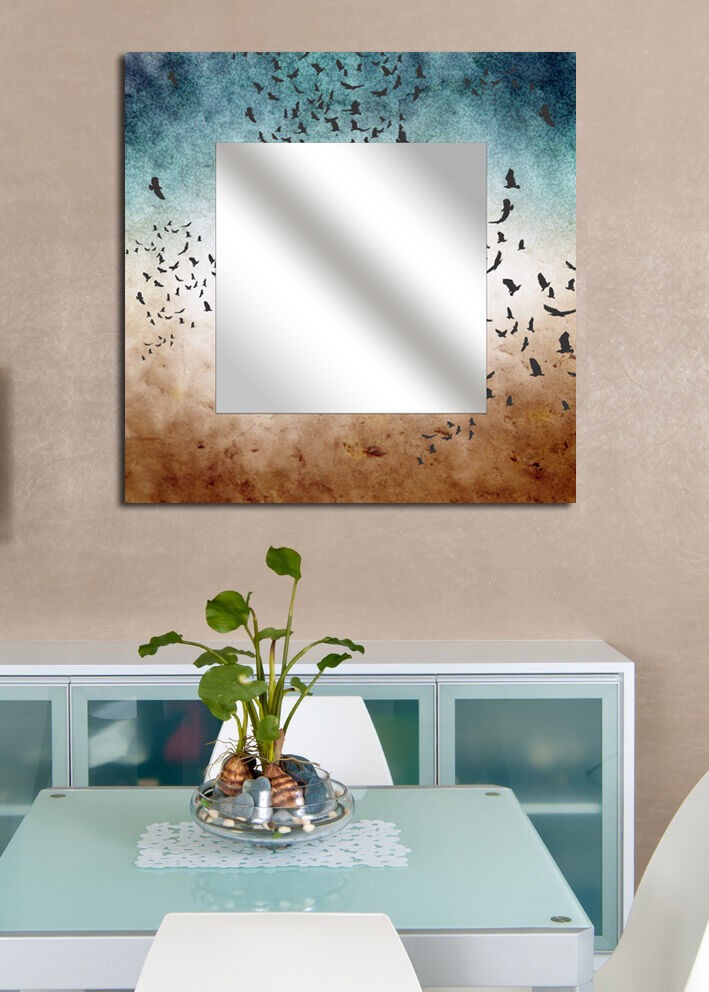 Огледало Wallity MA-20, 50x50 см, во боја