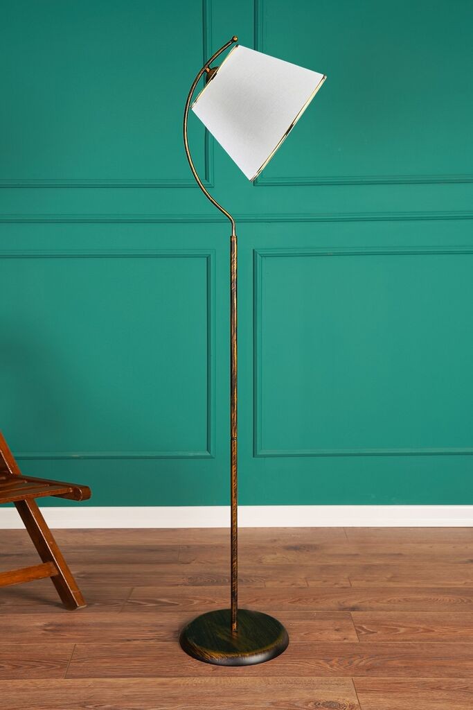 Подна ламба Opviq конусна, 165 см, E27, златна боја