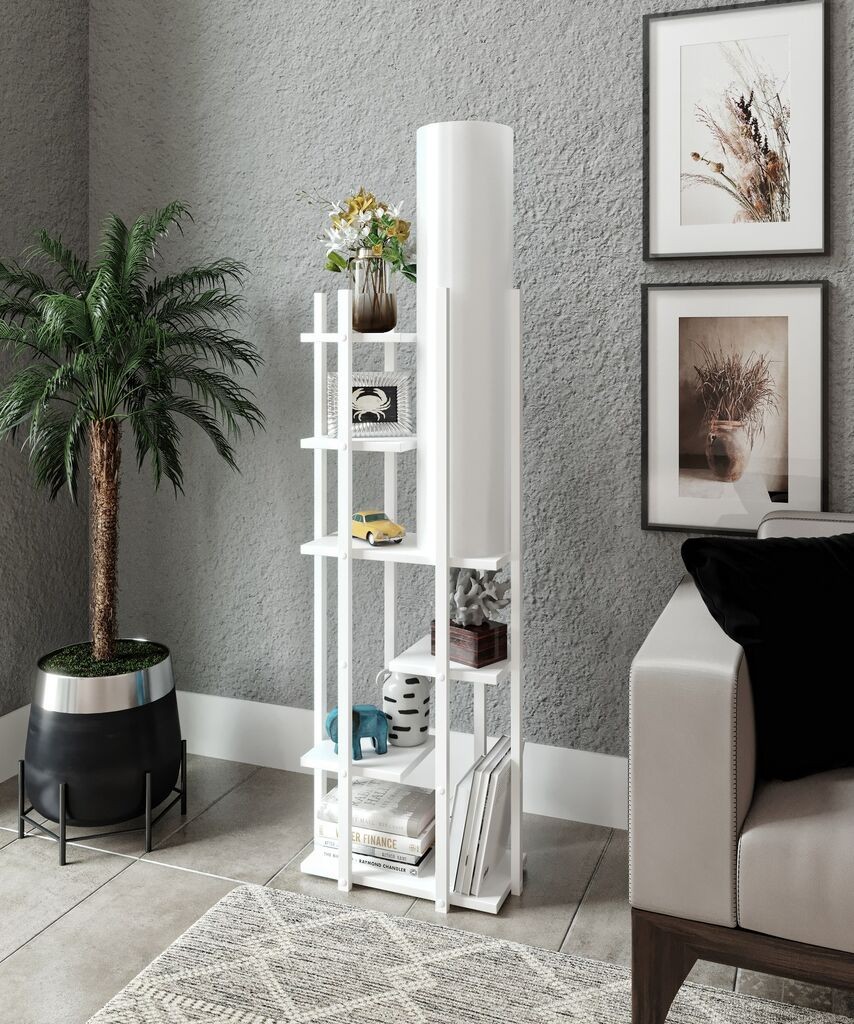 Подна ламба Opviq Vogue, 160 см, E27, бела