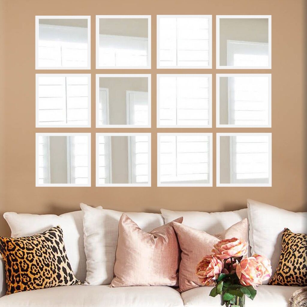 Комплет огледала за dzид SETAYNA_067, 24x24 см