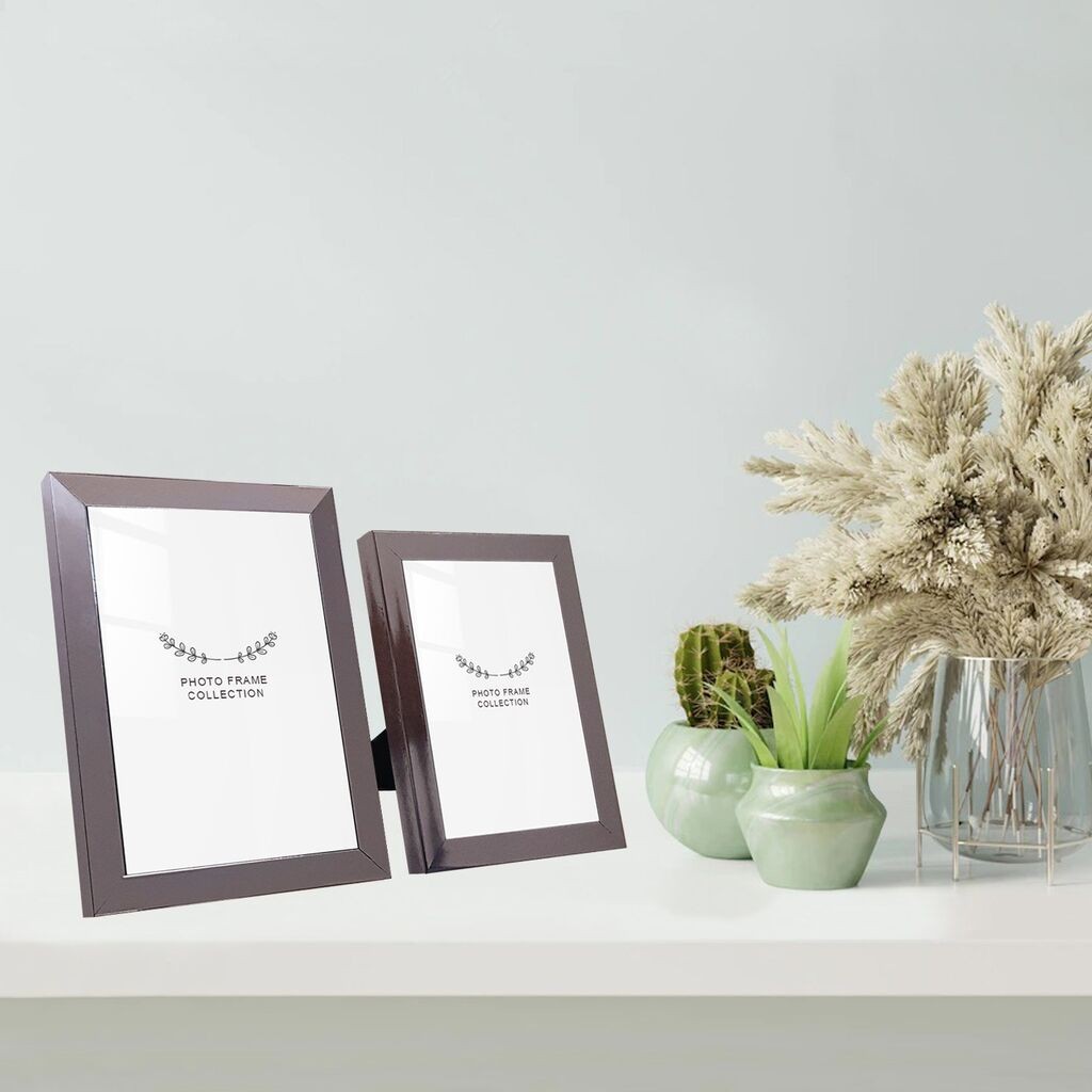 Комплет рамки за слики Aberto Design 2IGFC1028_1015-1318, 10x15cm, 13x18cm, 2 парчиња, сребрени бои