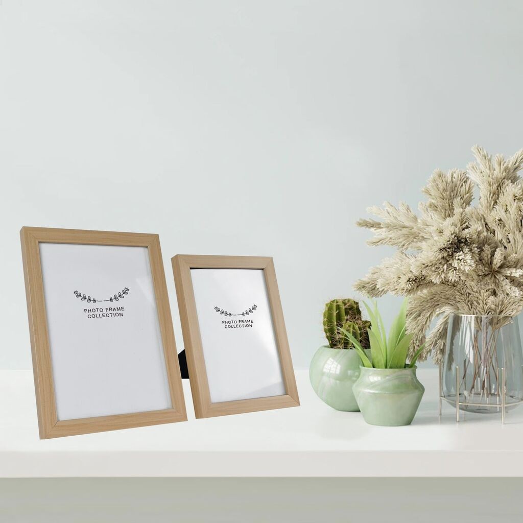 Комплет рамки за слики Aberto Design 2NFC1013_1015-1318, 10x15cm, 13x18cm, 2 парчиња, беж