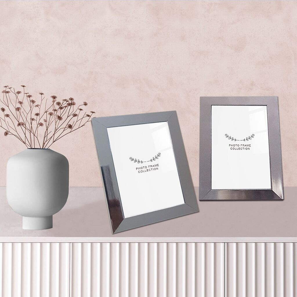 Комплет рамки за слики Aberto Design 2IGFC1026_1521, 15x21 см, 2 парчиња, сребрени