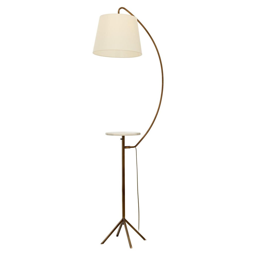 Подна ламба Opviq LM-9126-1E, 180 см, E27, Крем боја