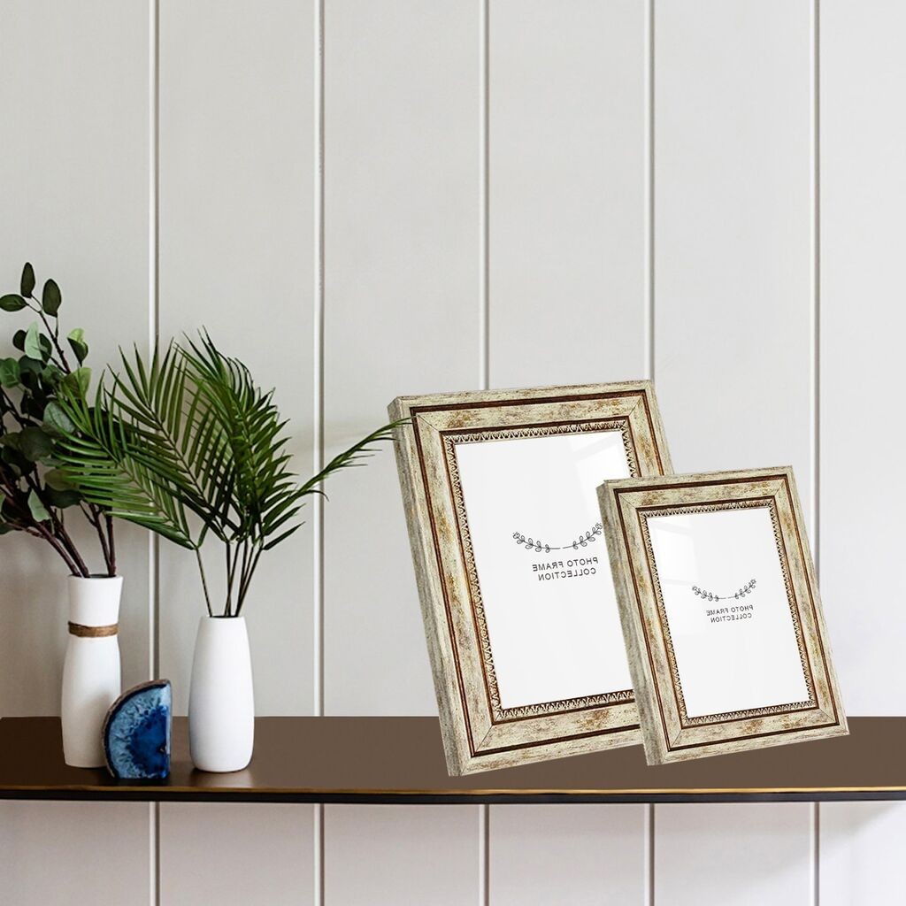 Комплет рамки за слики Aberto Design 2BAFC1033_1318-1521, 13x18cm, 15x21cm, 2 парчиња, кафеава