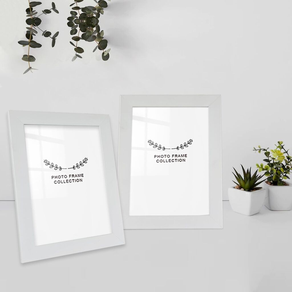Комплет рамки за слики Aberto Design 2BFC1006_1015, 10x15 см, 2 парчиња, бели