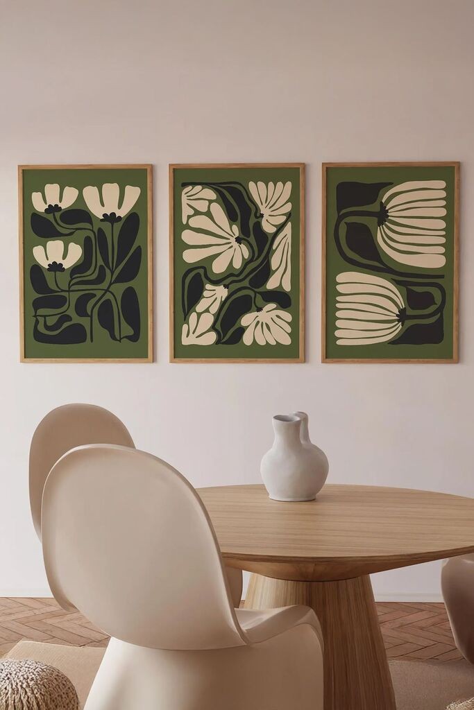 Слика од Wallity Ersy3Ham5, 3 дела, 33 x 48 см