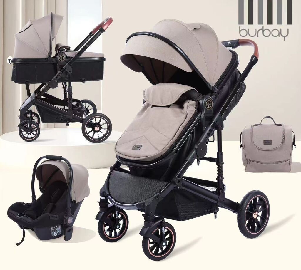 Burbay Количка EasyGo Beige - H6+C