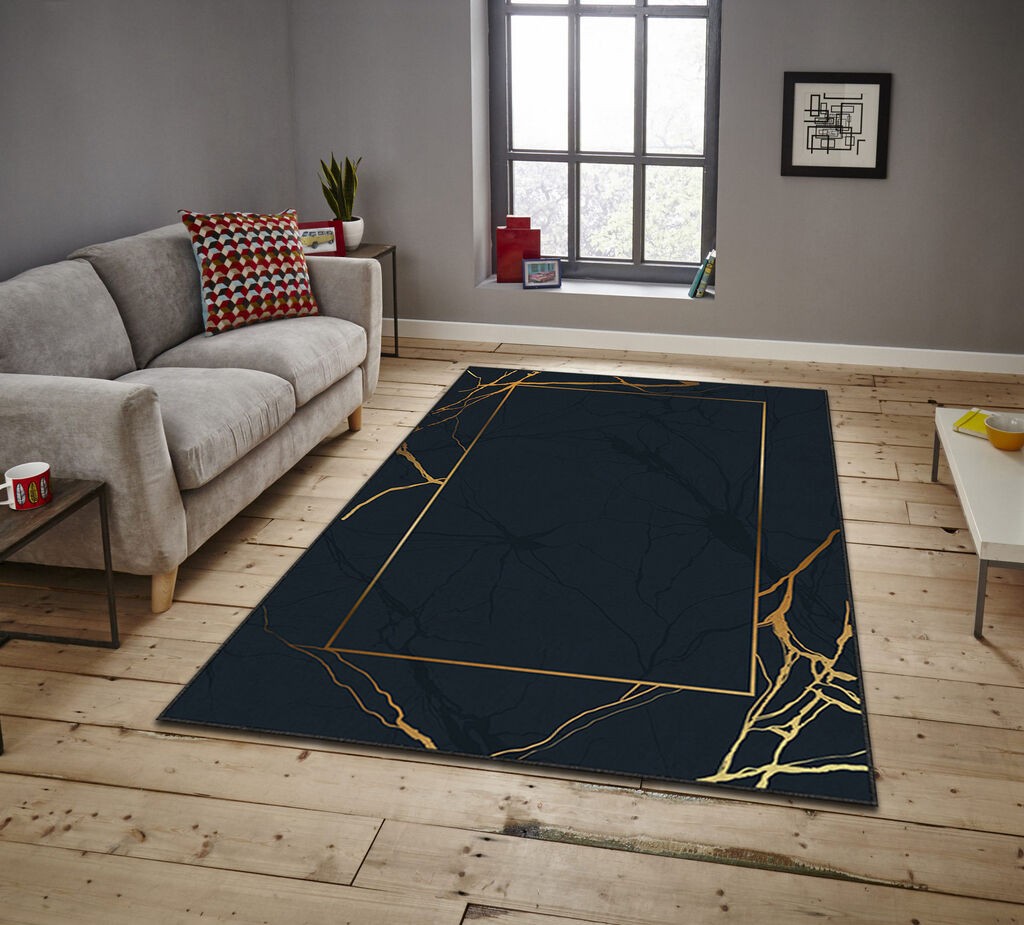 Conceptum Hypnose Carpet Asr Crpt-74, правоаголен, 80x140 cm, антрацит