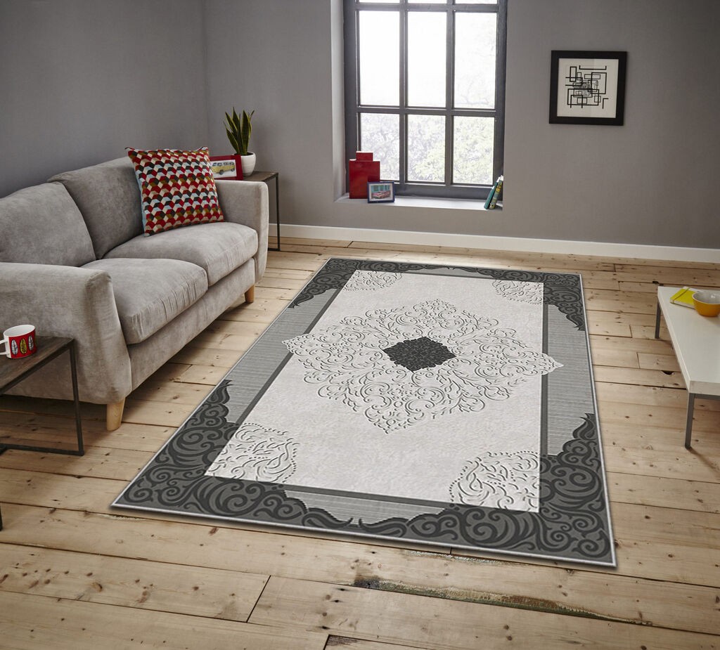 Conceptum Hypnose Carpet Asr Crpt-148, правоаголен, 120x180 cm, сив