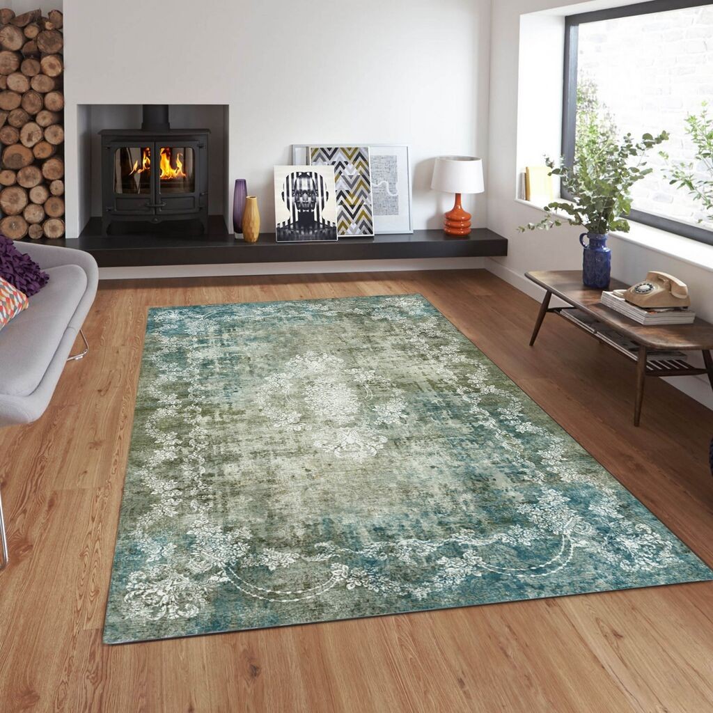 Conceptum Hypnose тепих Cg65, правоаголен, 80x140 cm, зелен