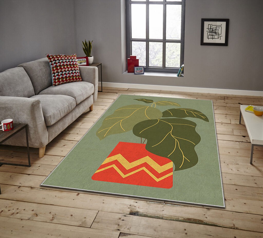 Conceptum Hypnose Carpet Asr Crpt-43, правоаголен, 180x280 cm, зелена