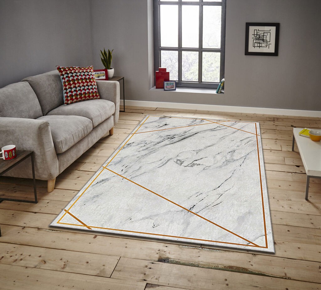 Conceptum Hypnose Carpet Asr Crpt-89, правоаголен, 80x140 cm, светло сива