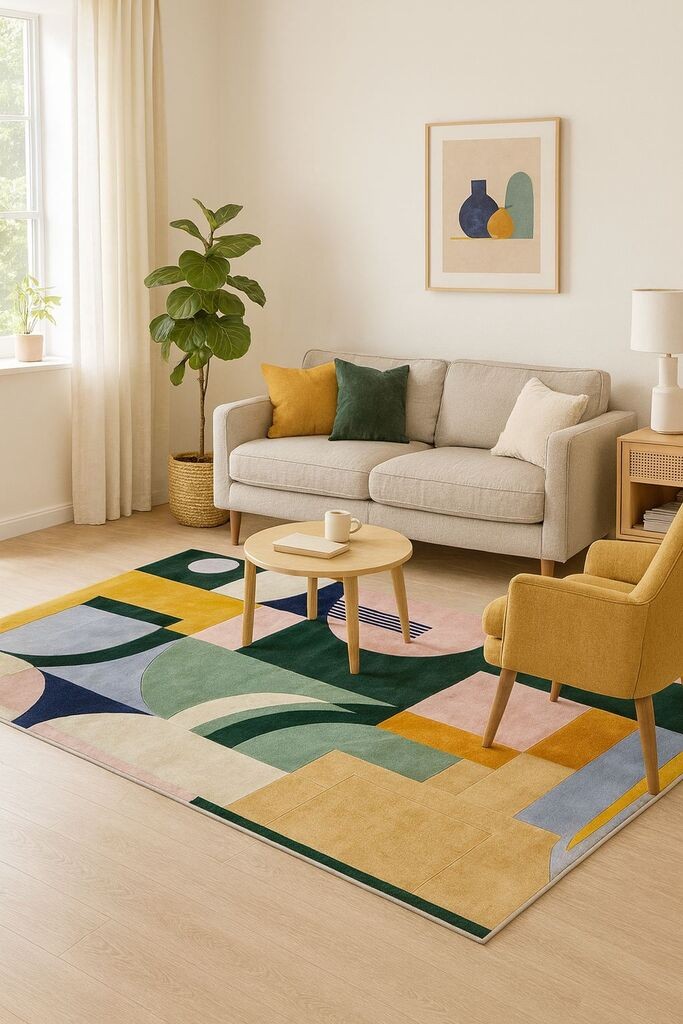 Conceptum Hypnose тепих BSR-1, правоаголен, 50x60 cm, шарен