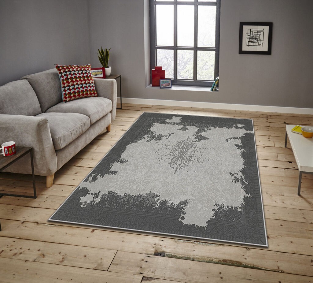 Conceptum Hypnose Carpet Asr Crpt-126, правоаголен, 80x140 cm, сив