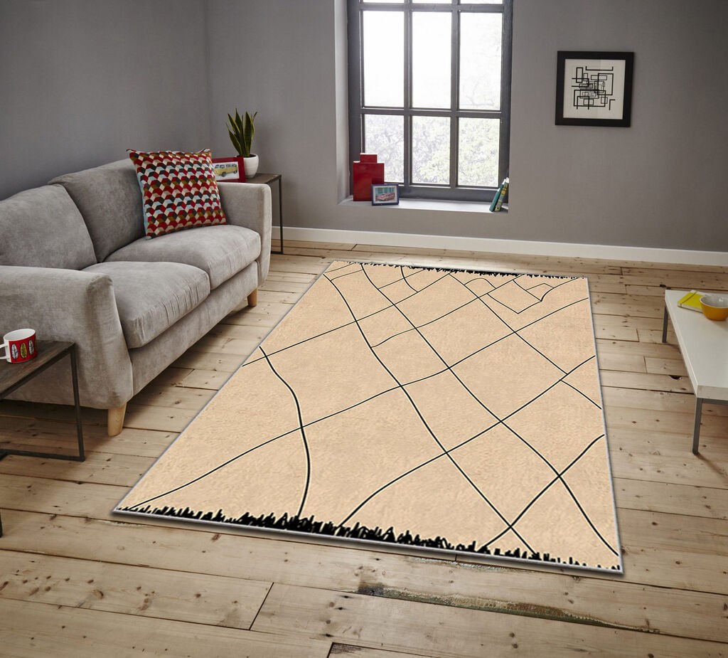 Conceptum Hypnose Carpet Asr Crpt-51, правоаголен, 140x220 cm, беж