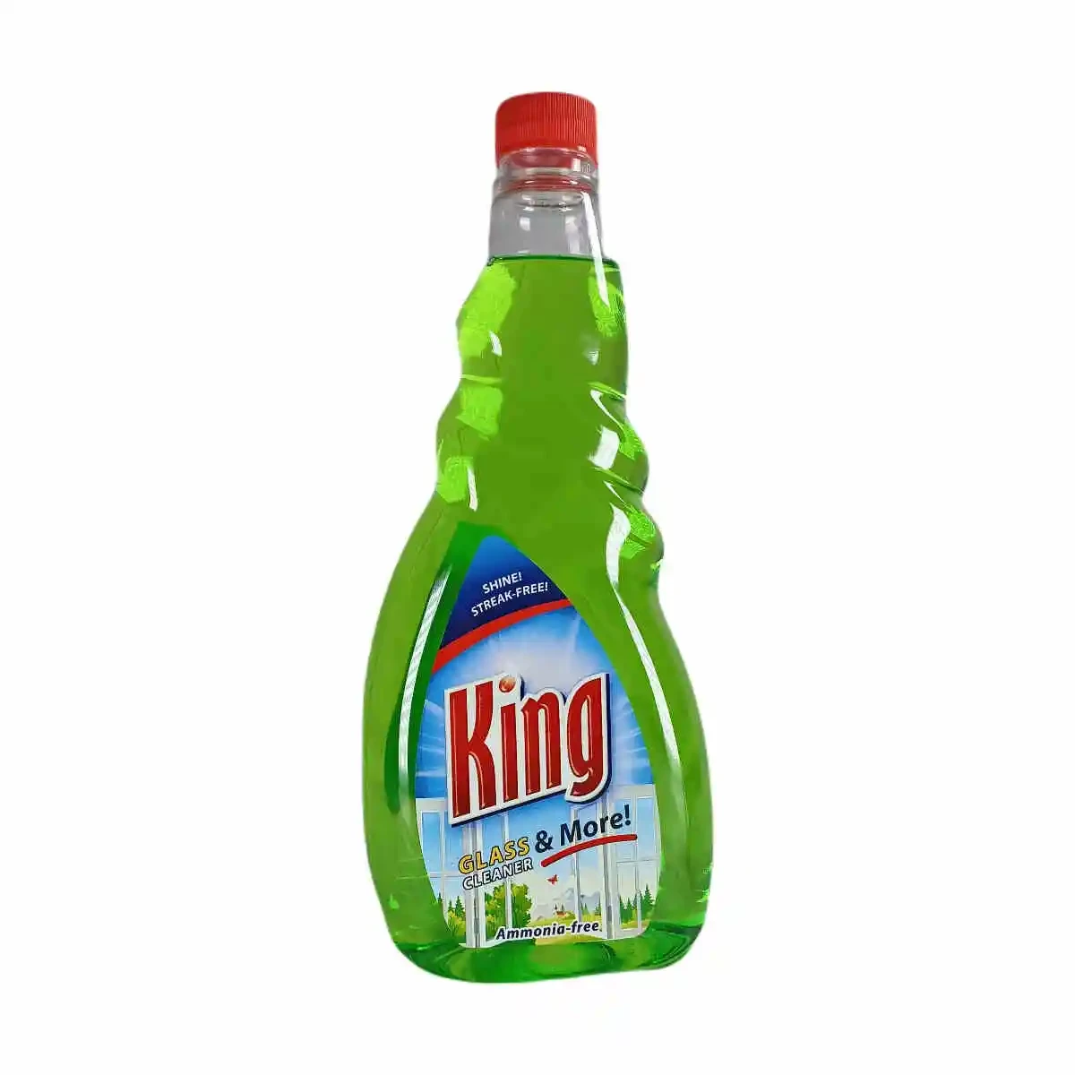 King Glass&More Cleaner Greeny Детергент за Стакло 750 Ml