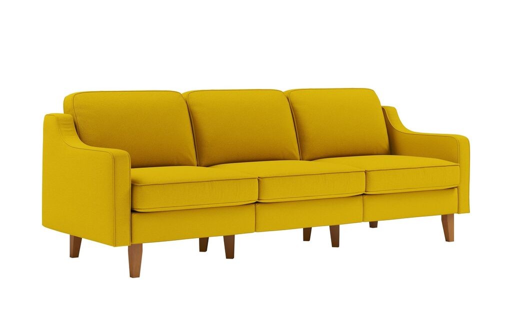 Atelier del Sofa Trosed Robin Extra 3, 220x84x87 см, жолта