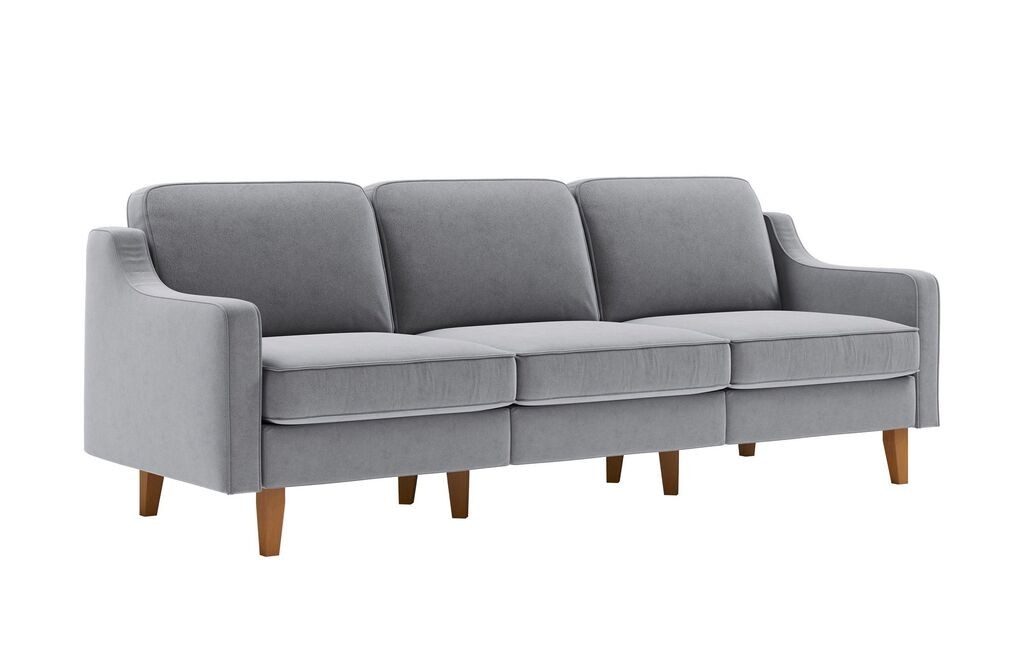 Atelier del Sofa Trosed Robin Extra 3, 220x84x87 см, сива