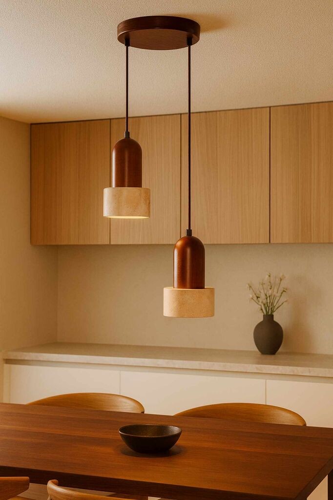 Opviq Luster Low B, 2 x E27 Max, 40W, кафеава