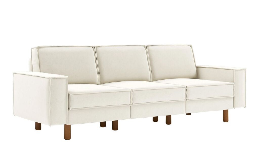 Atelier del Sofa Trosed Sparrow Extra 3, 238x89x87 см, светло розова