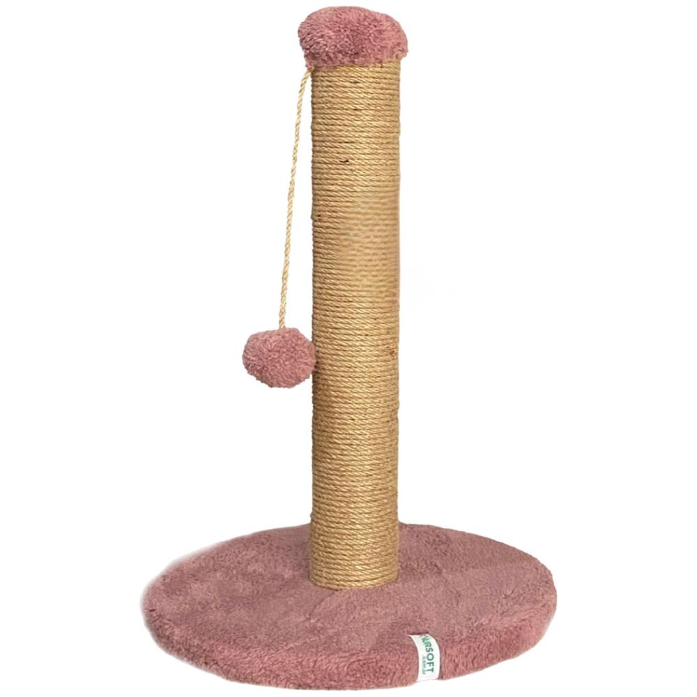 Гребалка за мачки „Шепа и мустаќи" Coris, валкана розова