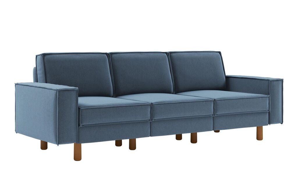Atelier del Sofa Trosed Sparrow Extra 3, 238x89x87 см, Сина