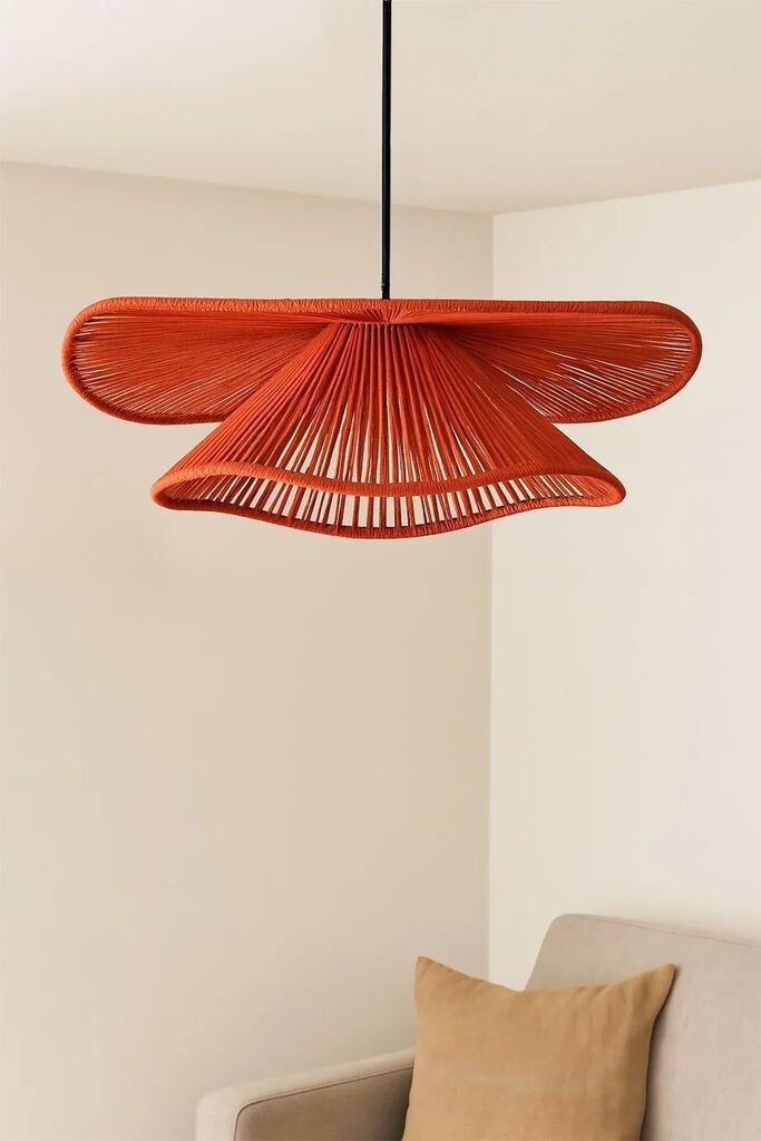 Opviq Luster BK147, 1 x E 27 макс, 40 W, Портокалова