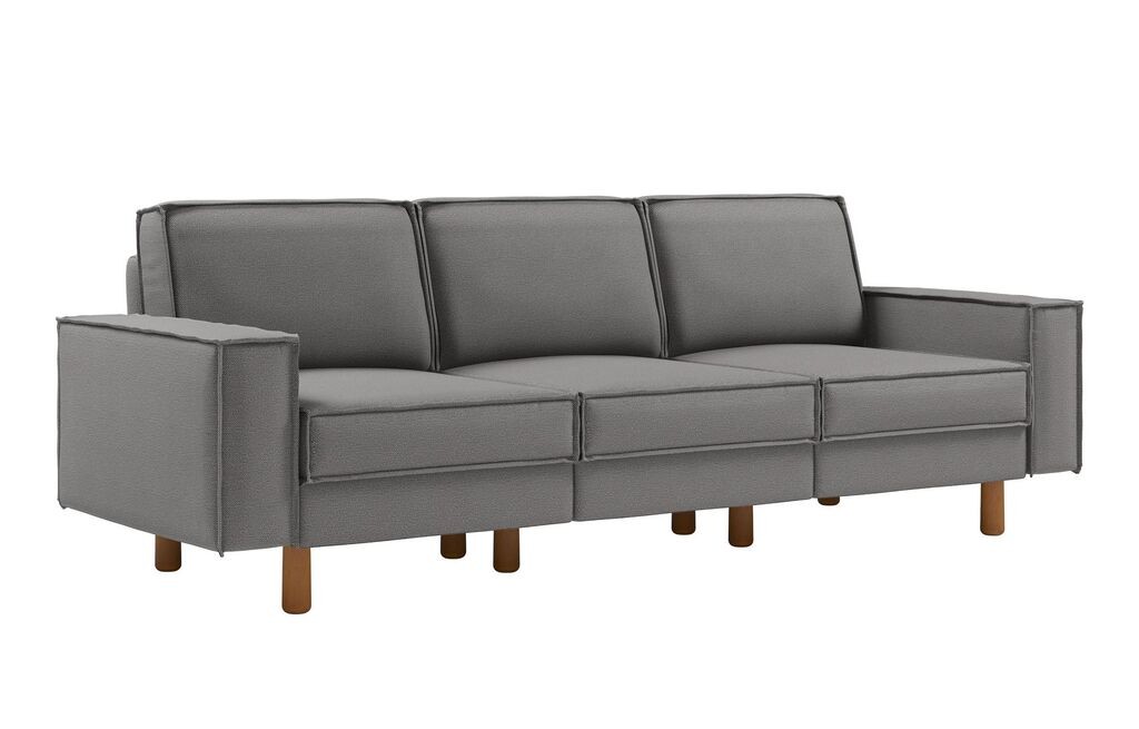 Atelier del Sofa Trosed Sparrow Extra 3, 238x89x87 см, темно сива