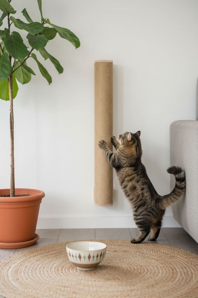 Гребалка за мачки „Шепи и мустаќи" Малта 50, беж