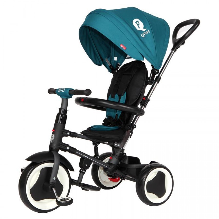 QPLAY Трицикл rito s380 зелен син