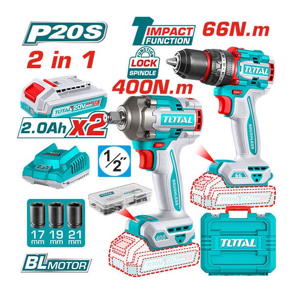 TOTAL Сет шрафилици 66N 400N 2/1 TCKLI20275 246338