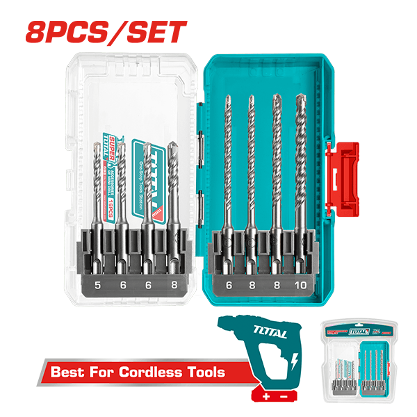 TOTAL Сет Бургии За Бетон Tot Pro 8/1 Tacsdl11806 242273