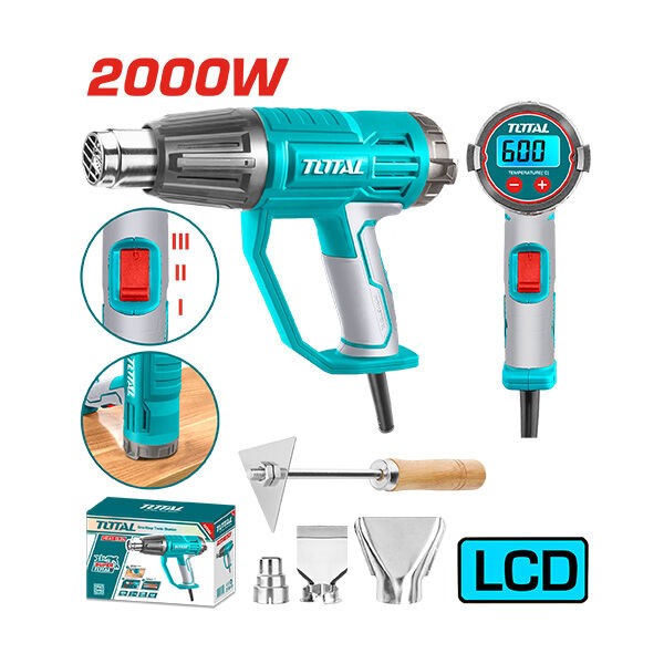 TOTAL Индустриски Фен 2000 W Дигитален Tb20056 236531