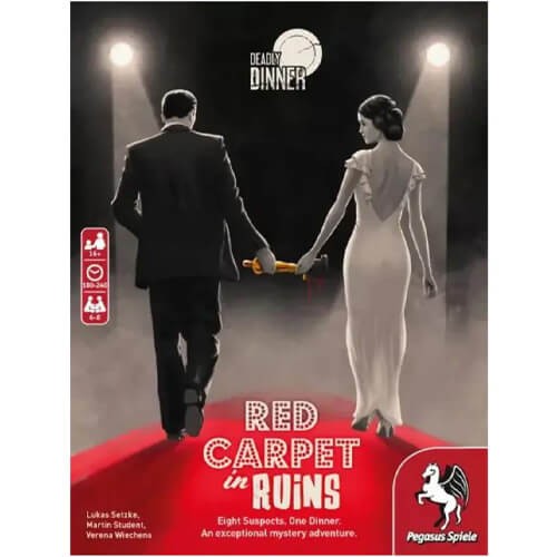 Pegasus Spiele Deadly Dinner: Red Carpet in Ruins Друштвена игра