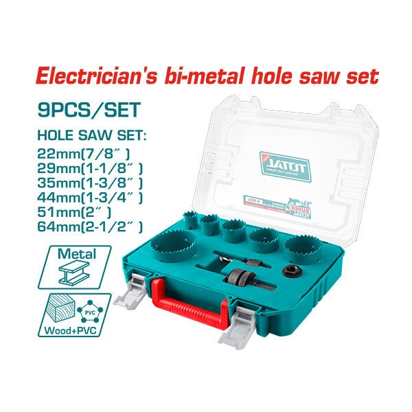 TOTAL Крупила за МЕТАЛ 9/1 TACSH0092 246375