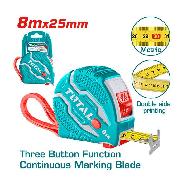 TOTAL Метро Гуменo 8 M X 25 Mm Tmt126081M 226501