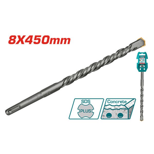 TOTAL Бургија Sds+ 8×450 Mm Tac310806 226596