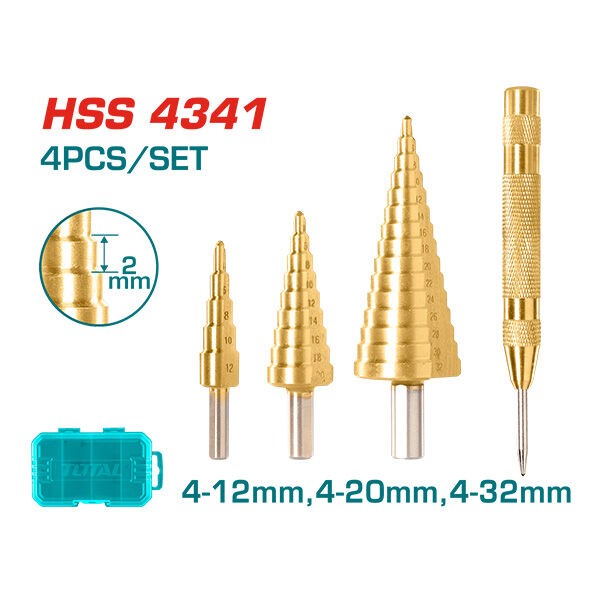 TOTAL Скалеста бургија 4/1  TACSD2041 246093