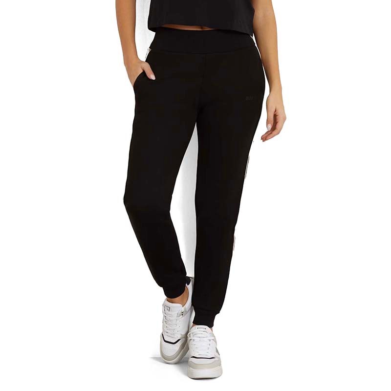 Guess Женски тренерки долен дел BRITNEY, Црни