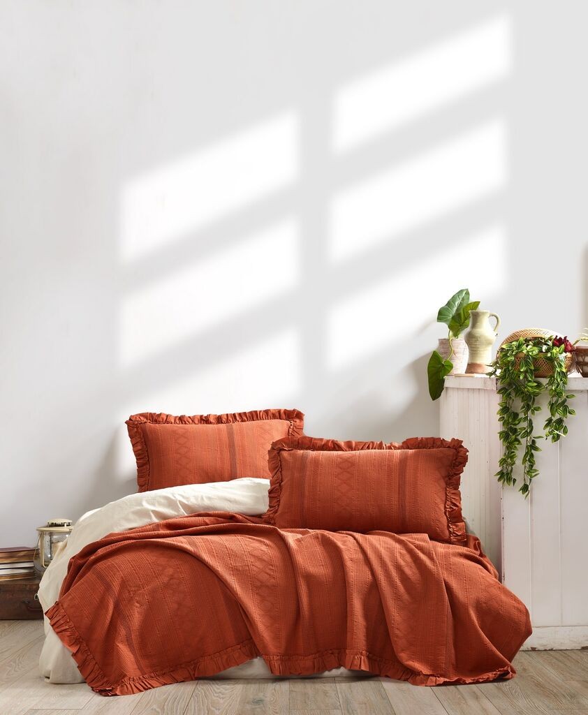 L'essentiel Maison Комплет Двојна прекривка Tziana, 220x240cm, беж