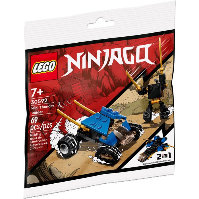 Lego Ninjago мало возило за акциона игра lightning 30592
