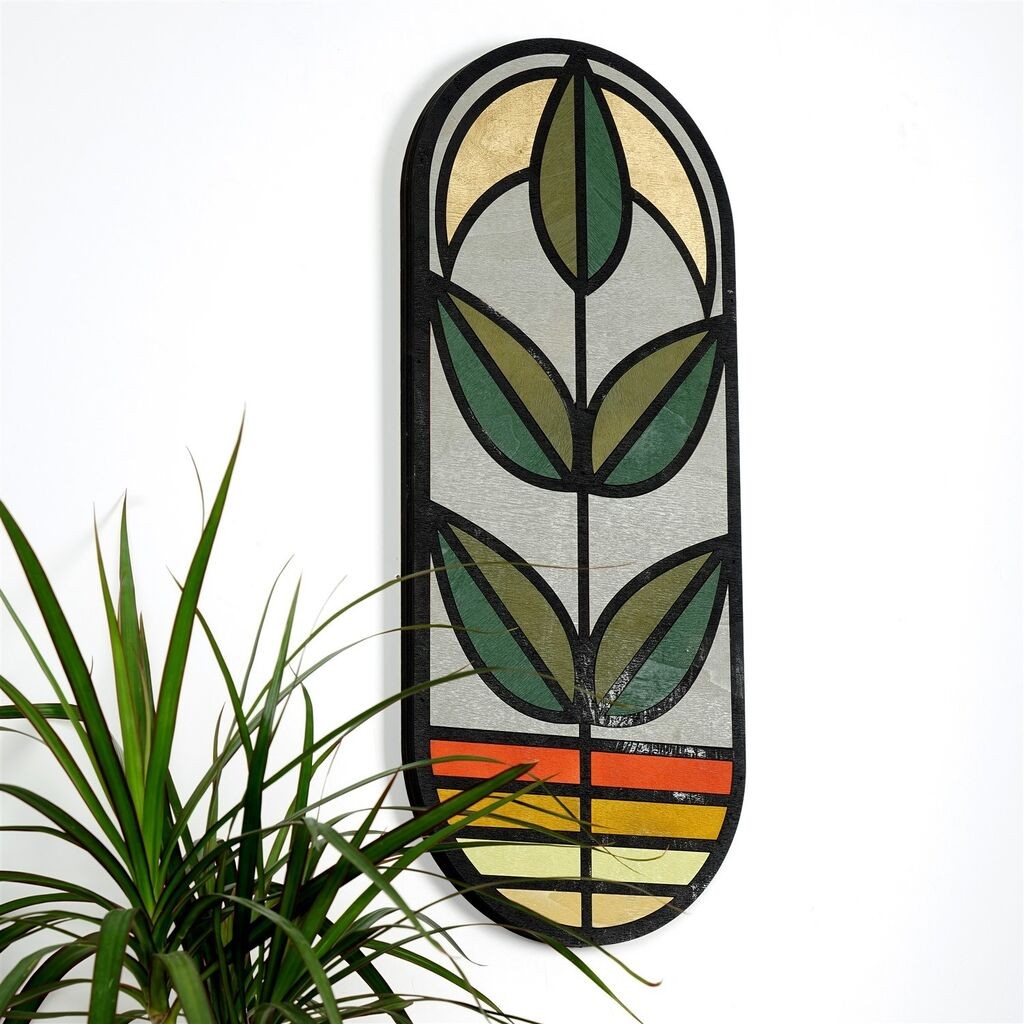 Wallity декорација за dzид ART061v2, 53x22x2 см, шарена