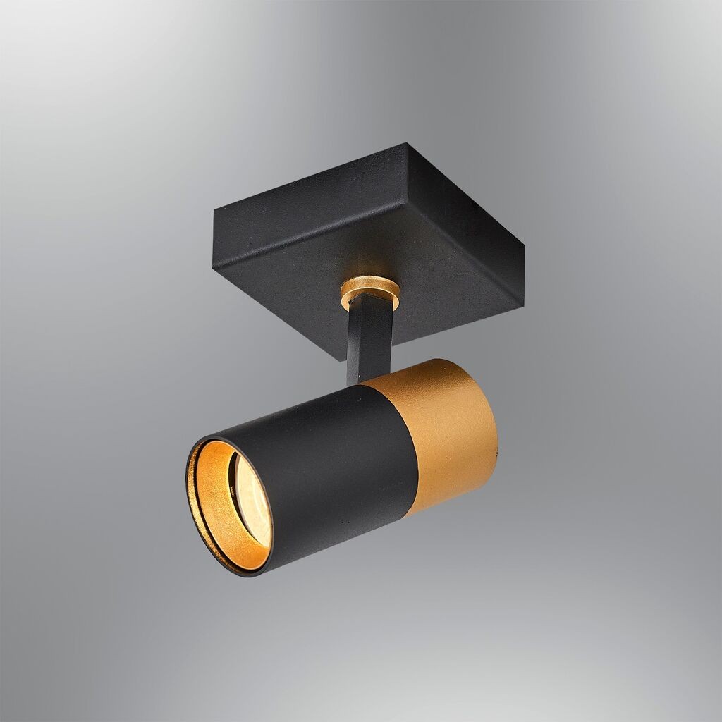 Opviq рефлектор L1622, 10x10x17 cm, GU10, 4.5W, 3000K, црна