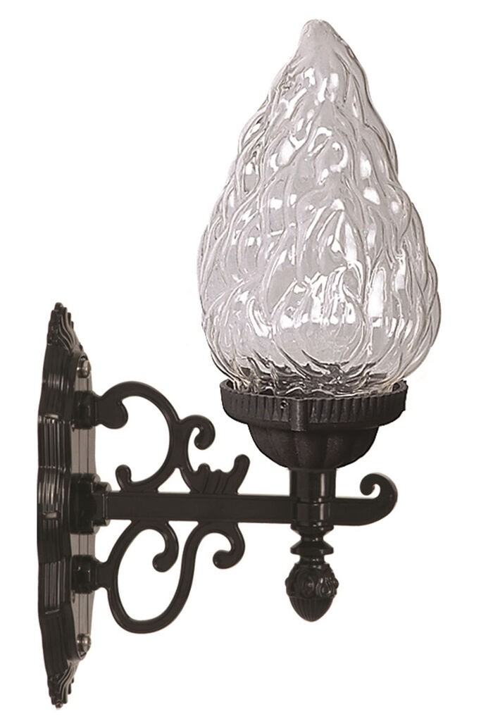 Opviq Надворешна dzидна светилка BAP-68191-1BSY-M1, 40 см, E27, 40W, IP65, Црна