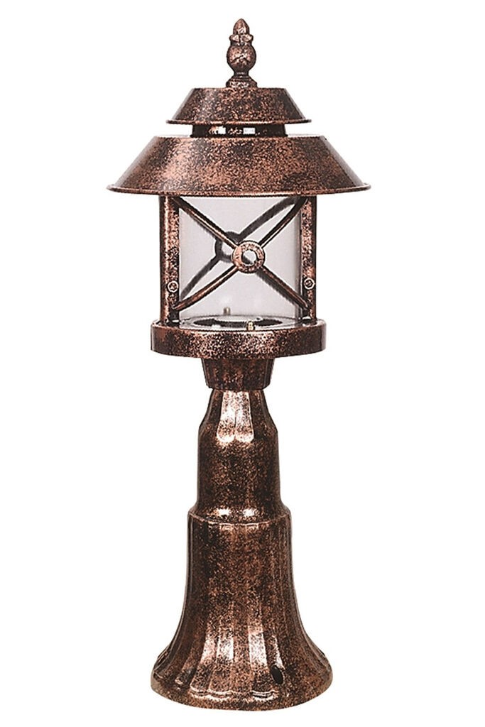 Opviq Надворешна dzидна светилка BSU-68199-BKR-K, 58 cm, IP65, E27, 40W, Кафеава