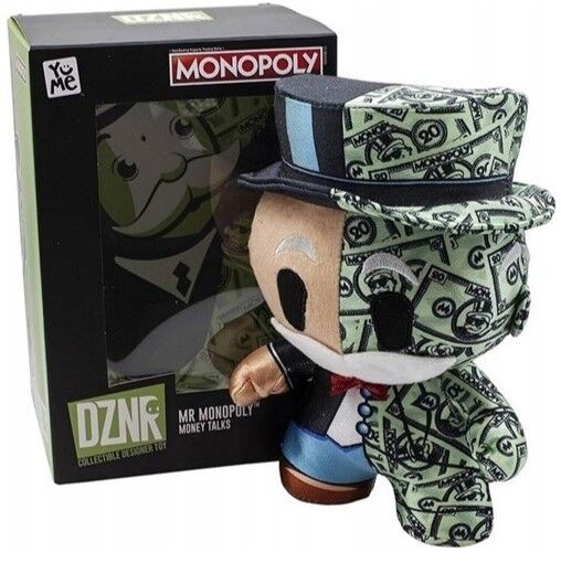 Dznr Плишана играчка Mr Monopoly Plush Mascot