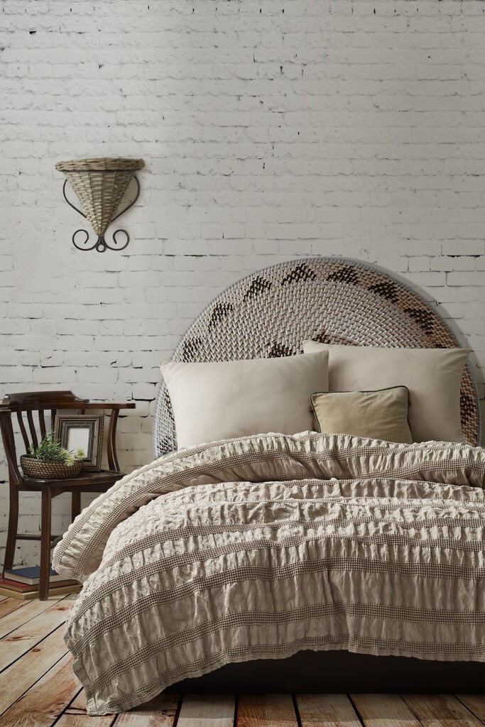 L'essentiel Maison двоен прекривка Apollo, 220x240cm, беж