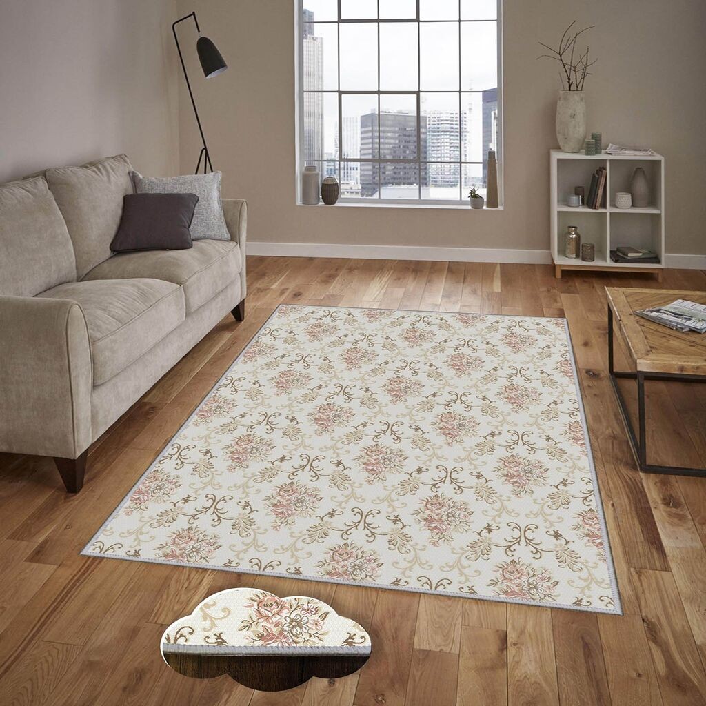 Conceptum Hypnose тепих Eexfab1144, правоаголен, 80x120 cm, крем-розов