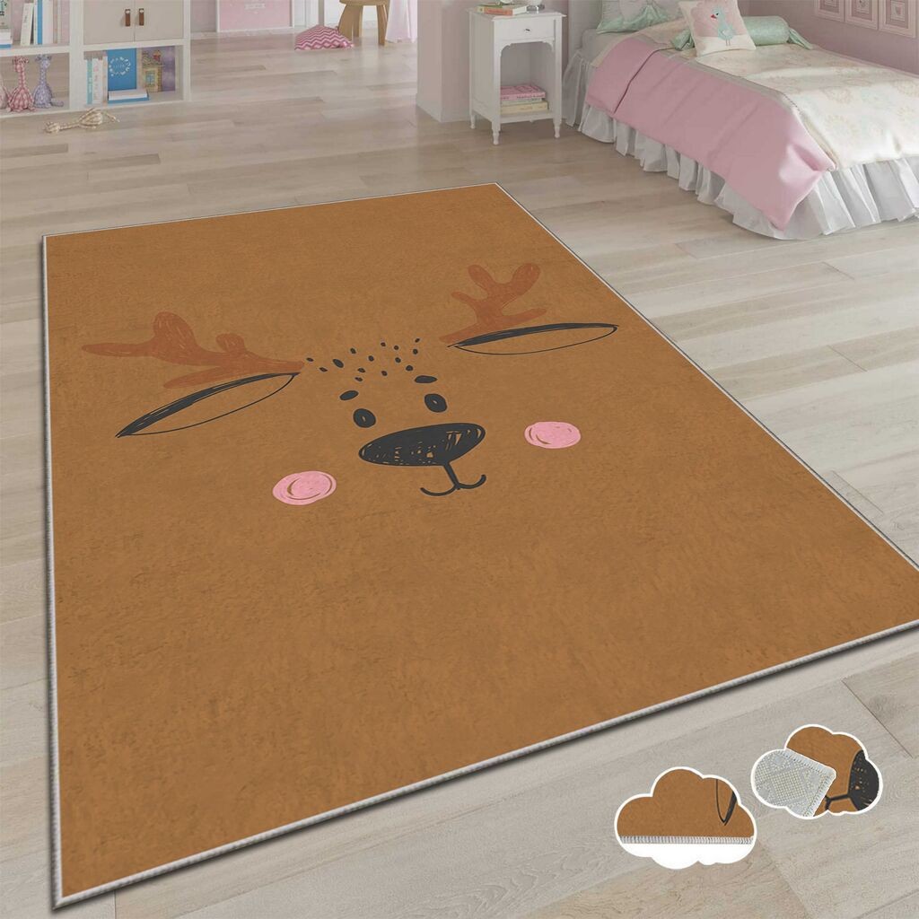 Conceptum Hypnose Carpet Alho Chl-7A, правоаголен, 80x140 cm, кафеав